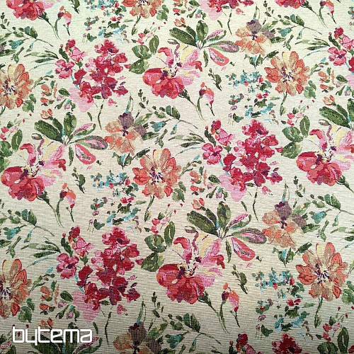 Tapestry fabric SPRING GARDEN