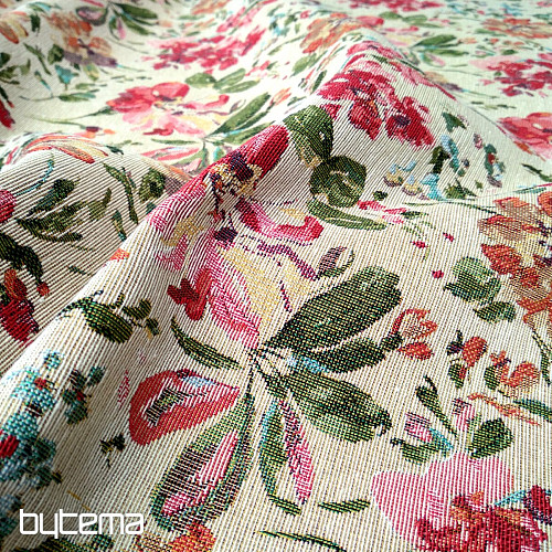 Tapestry fabric SPRING GARDEN