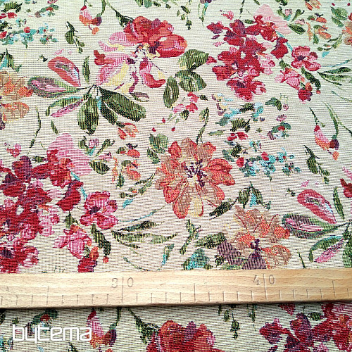 Tapestry fabric SPRING GARDEN