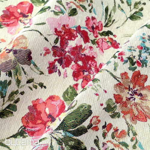 Tapestry fabric SPRING GARDEN