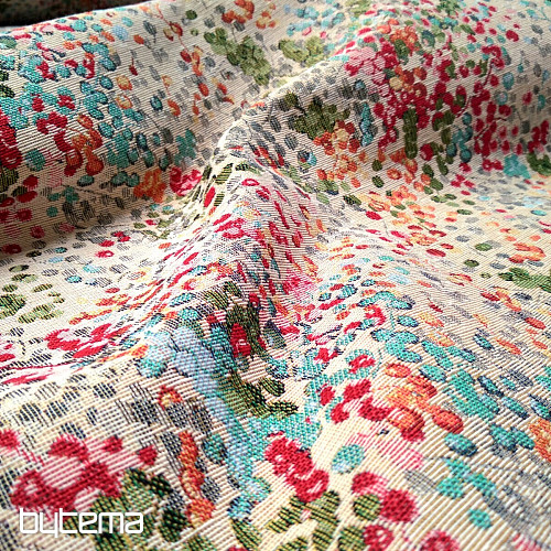 Tapestry fabric TINY FLOWERS