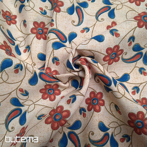 Decorative fabric GINA BLUE