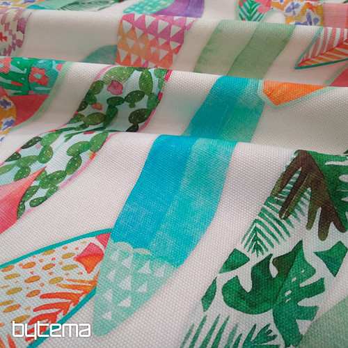 Decorative fabric SURF TURQUOISE