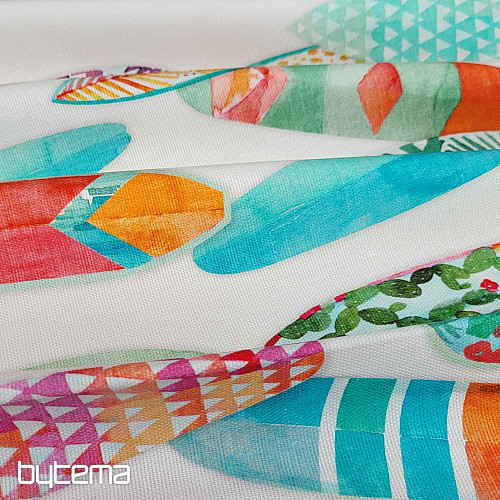 Decorative fabric SURF TURQUOISE