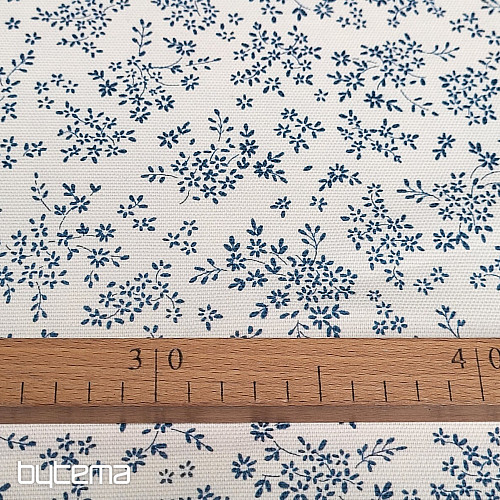 Decorative fabric PARTY BLUE