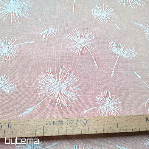 Decorative fabric FRESH salmon