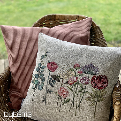 Tapestry cushion cover FLORES TIME