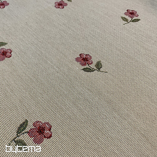 Tapestry tablecloth and scarf BORDER BOUQUET