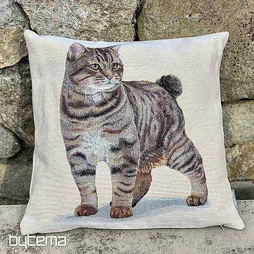 KITTEN tapestry cushion cover