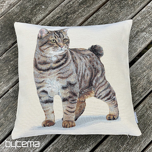 KITTEN tapestry cushion cover