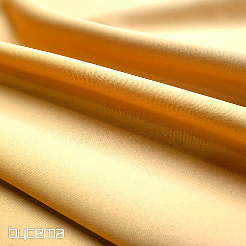 Decorative fabric BLACKOUT 128 for curtains YELLOW
