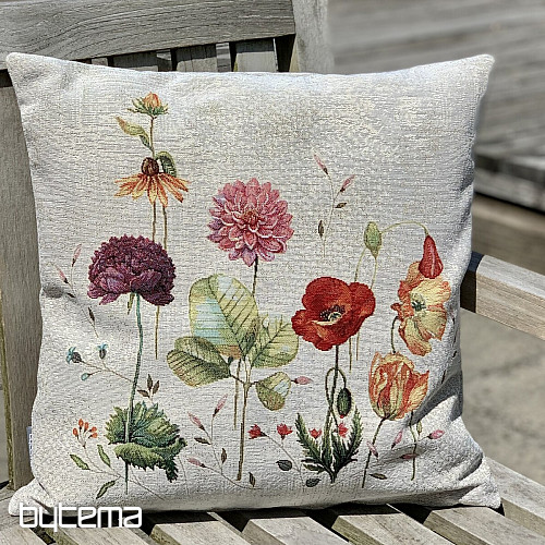 Tapestry cushion cover MEADOW FLOWERS