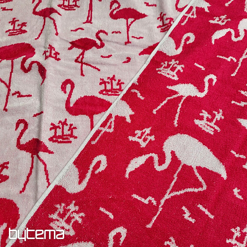Luxury beach towel FLAMEŇÁCI