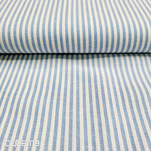 Decorative fabric RAYTIS BLUE BLUE
