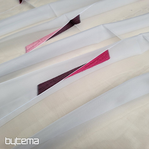 Voile curtain RASPBERRY