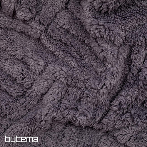 blanket Lamb LINES ANTHRACITE 150 x 200