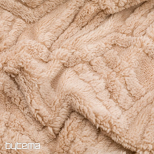 blanket Sheep LINEK CHOCOLATE 150 x 200