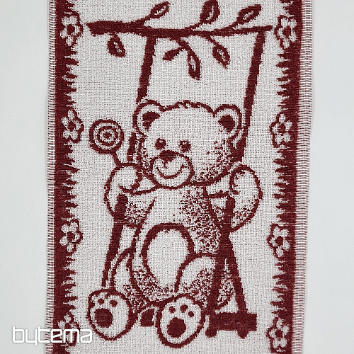 Children's towel TEDDY BEAR - mix of colors