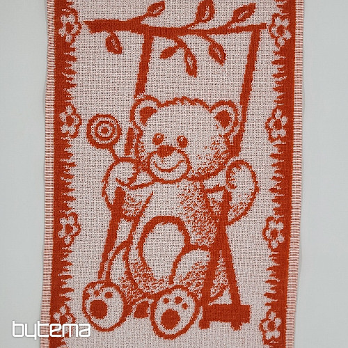 Children's towel TEDDY BEAR - mix of colors