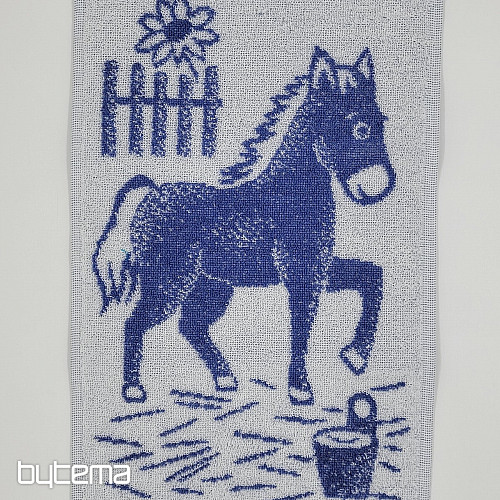 Children towel HORSE - mix of colors