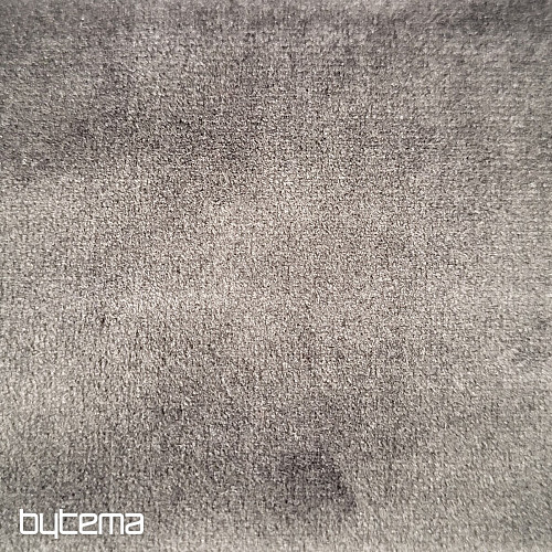 Velvet decorative fabric RIVIERA TM. BROWN