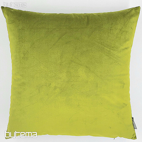 Velvet decorative fabric RIVIERA OLIVE