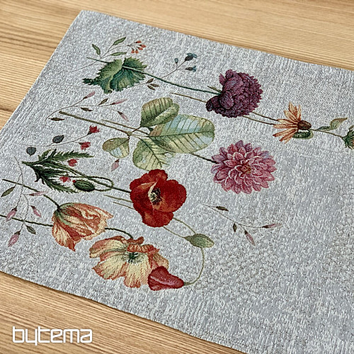 Tapestry tablecloth and shawl MEADOW FLOWERS