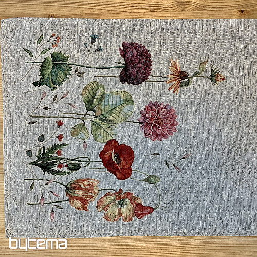 Tapestry tablecloth and shawl MEADOW FLOWERS