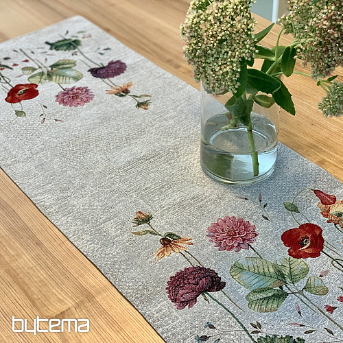 Tapestry tablecloth and shawl MEADOW FLOWERS