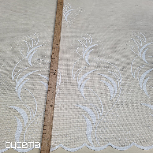 Jacquard curtain V 318/170 white