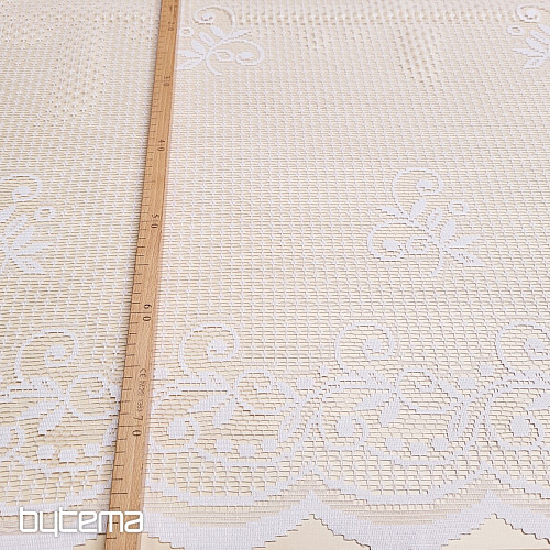 Jacquard curtain V 215 white