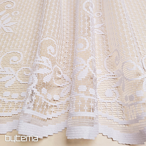 Jacquard curtain V 215 white