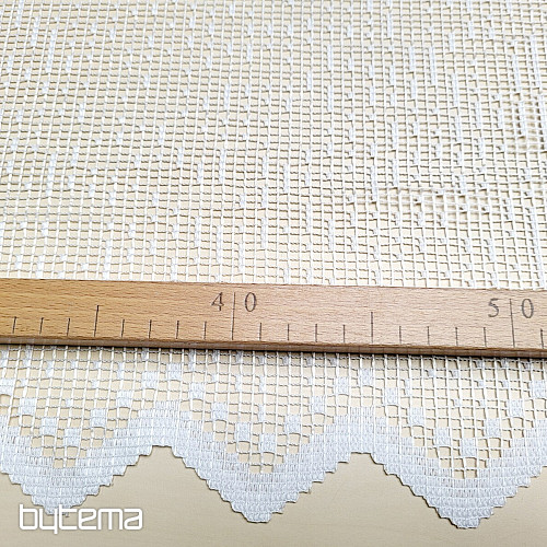 Jacquard curtain V 893 white