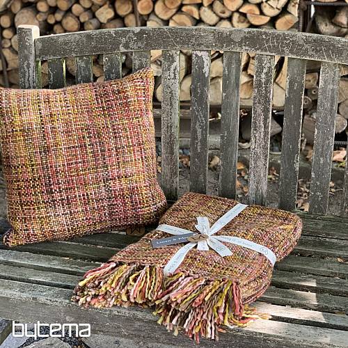 Luxury decorative pillow YARA CAMEL