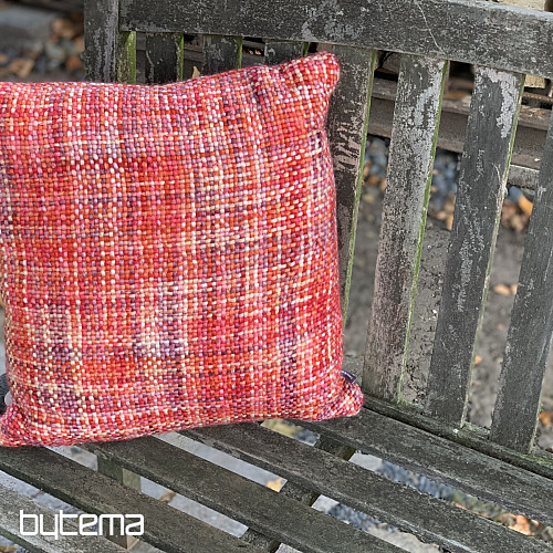 Luxury decorative pillow YARA RED red