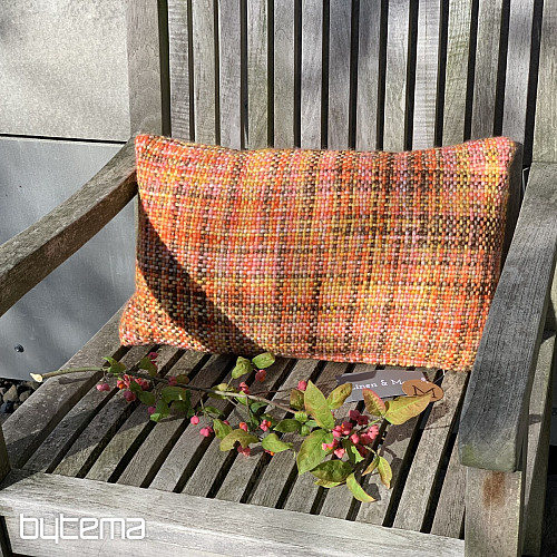 Luxury decorative pillow YARA GOLDEN YELLOW gold