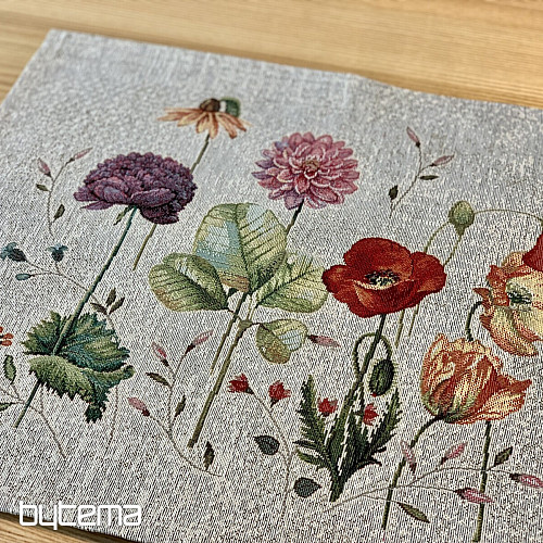 Place setting MEADOW FLOWERS