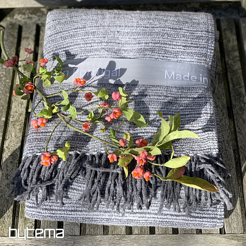 Blanket STRIPE ANTHRACITE