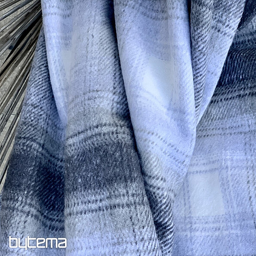 Blanket CHECKERED GREY WHITE