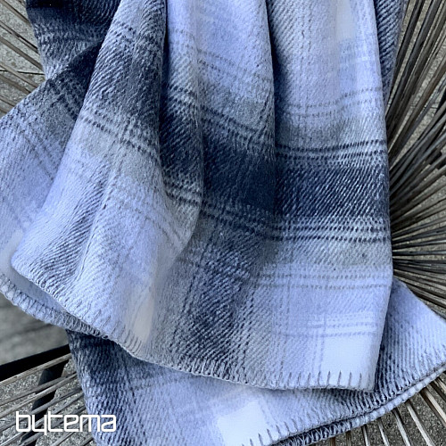 Blanket CHECKERED GREY WHITE