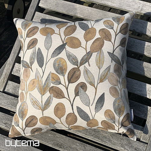 Decorative coating GRAY HOJAS LEAVES