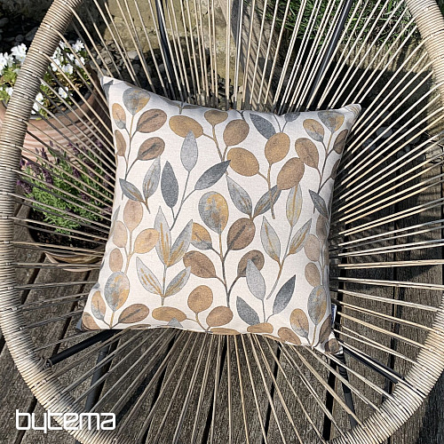 Decorative coating GRAY HOJAS LEAVES
