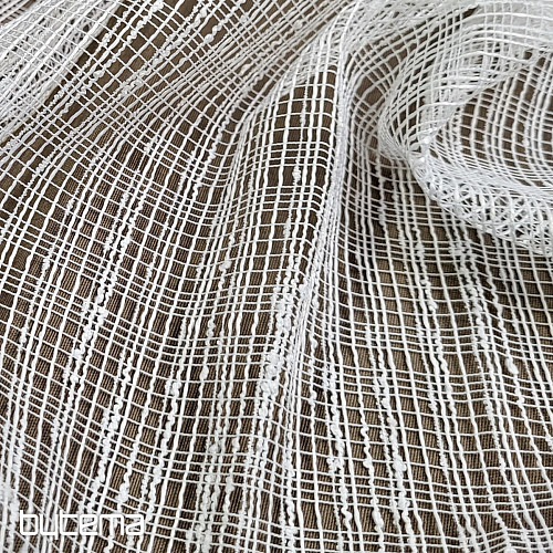 Jacquard curtain 1600 white