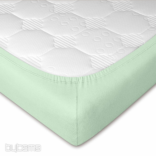 Jersey bed sheet color MENTOL