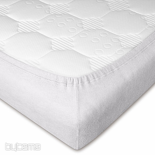 Terry cloth sheet color SILVER
