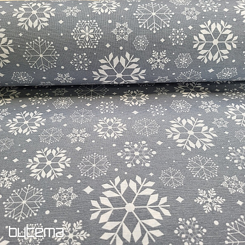 Decorative fabric GRAY FLAKES