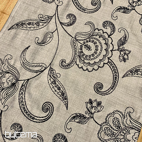 AGENDA embroidered scarf
