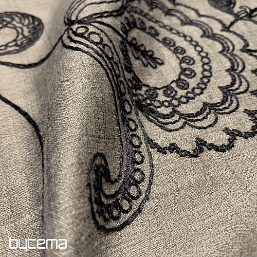 AGENDA embroidered scarf