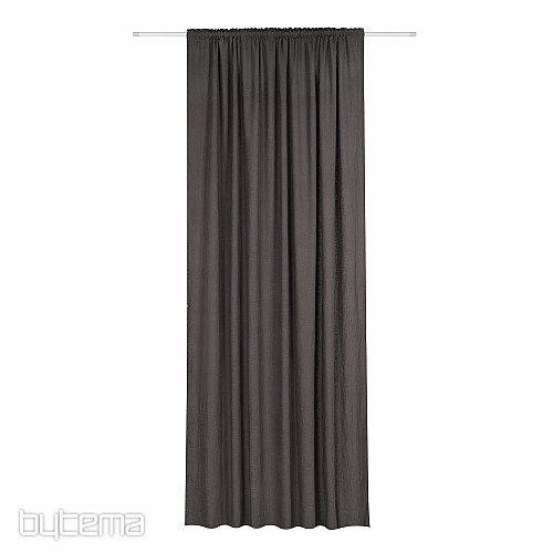 NATURE Gerster curtain GRAY BROWN