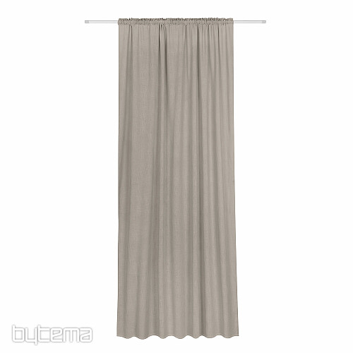 NATURE Gerster curtain GRAY BEIGE